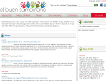Tablet Screenshot of elbuensamaritanointl.org